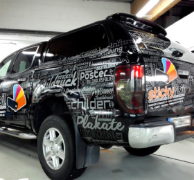 StickyFoil Ford Ranger 2/3 Firenwagen folieren