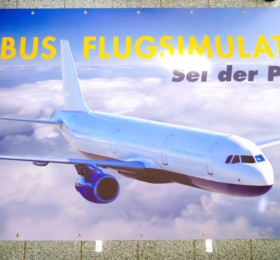 Veranstaltungsbanner Airbus Flugsimulator
